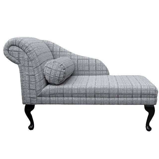 45 Small Chaise Longue Lounge Sofa Bench Seat Chair Grey Fabric Bolster Uk - Gray Chaise Lounge 45 Small Chaise Longue Lounge Sofa Bench Seat Chair Grey Fabric Bolster Uk - Gray Chaise Lounge